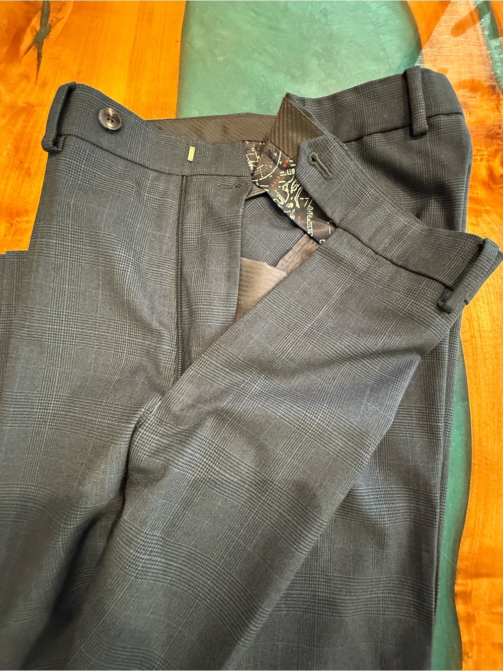 Nautica Men's Blue Windowpane Sport Coat - Picture 6 of 9